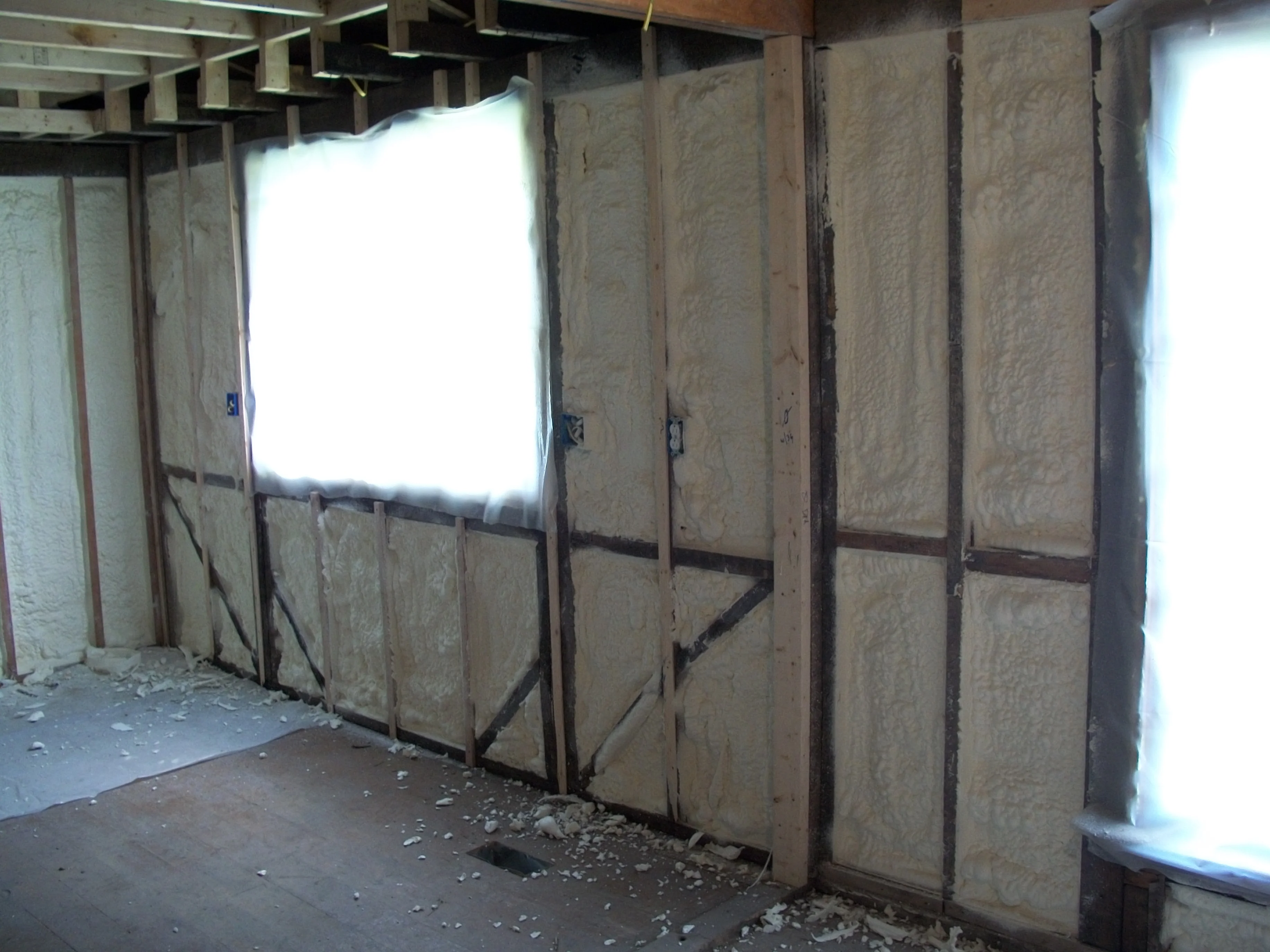 Pole barn insulation
