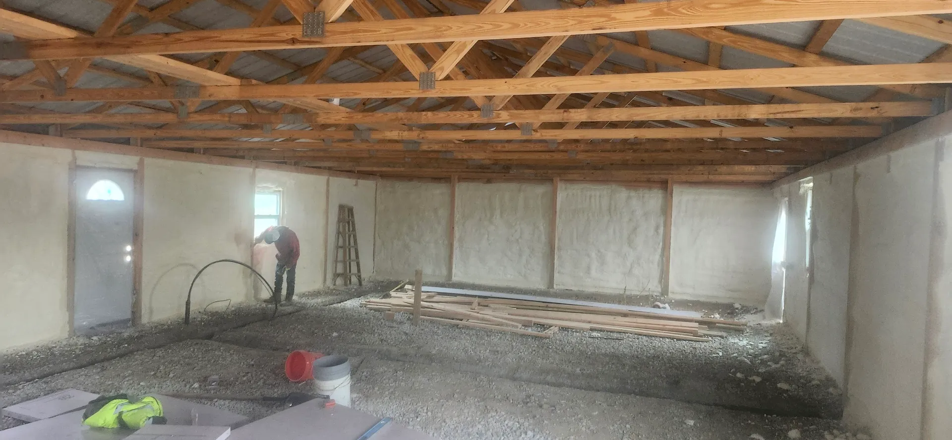 Spray foam insulation Kokomo IN wall and ceiling installation